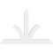 Ekena Millwork Richland Architectural Grade PVC Gable Bracket, 48"W x 32"H x 4"D x 4"F, 16/12 Pitch GBP048X32X0404RIC00 - alternate 2